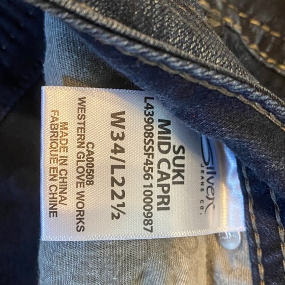 Silver suki mid capri Jeans - Picture 3 of 6